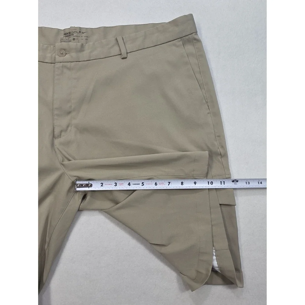 Actual Nike Golf Cargo Shorts Mens 42 Beige LIMITED USE Performance‎ Dri-Fit